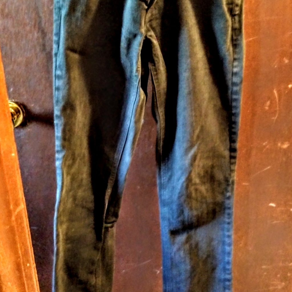 J Crew Matchstick Black Jeans 27/S